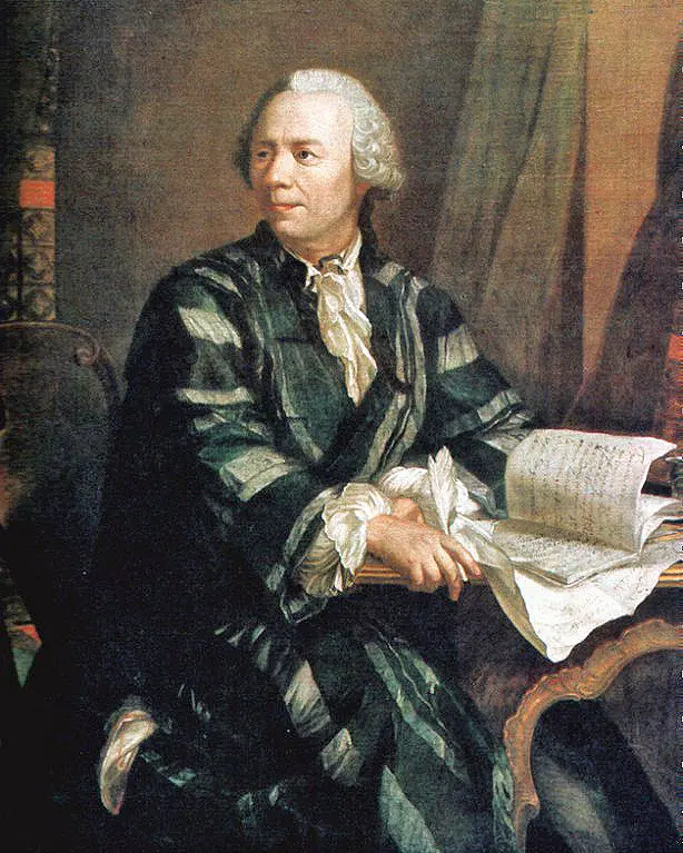 Portrait de Leonard Euler par Jakob Emanuel Handmann